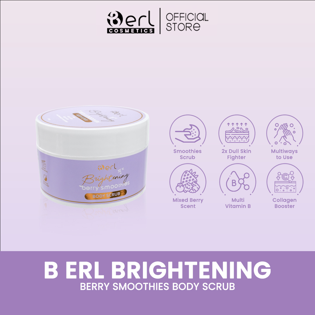 B ERL BRIGHTENING BERRY SMOOTHIES BODY SCRUB