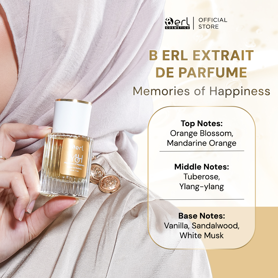 B ERL EXTRAIT DE PARFUME MEMORIES OF HAPPINESS