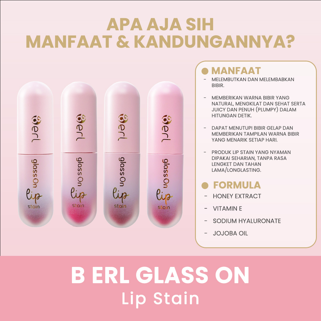 B ERL GLASS ON LIP STAIN COLD WINTER