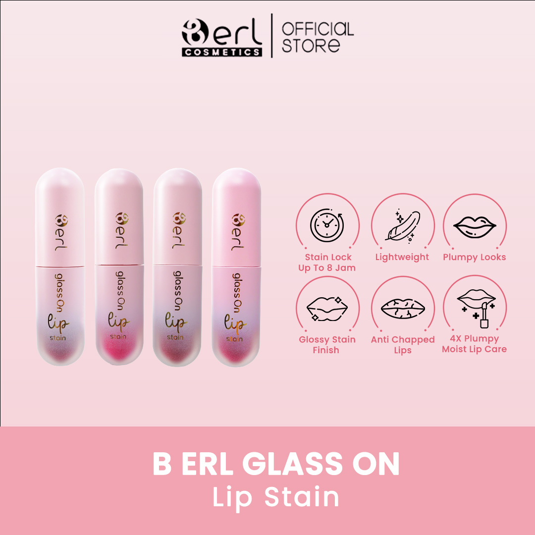 B ERL GLASS ON LIP STAIN WARM SUMMER